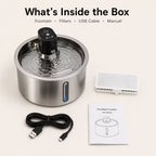 Fuente de Agua Inteligente Wagsly — Agua Siempre Fresca y Filtrada