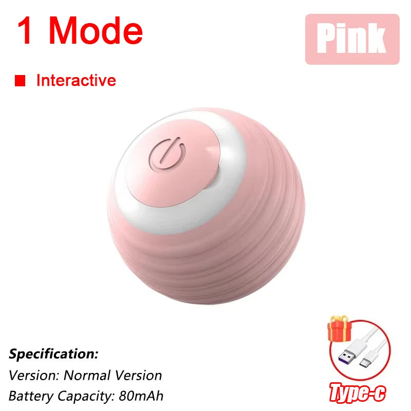 Pelota Interactiva Inteligente para Gatos y Perros – Recargable