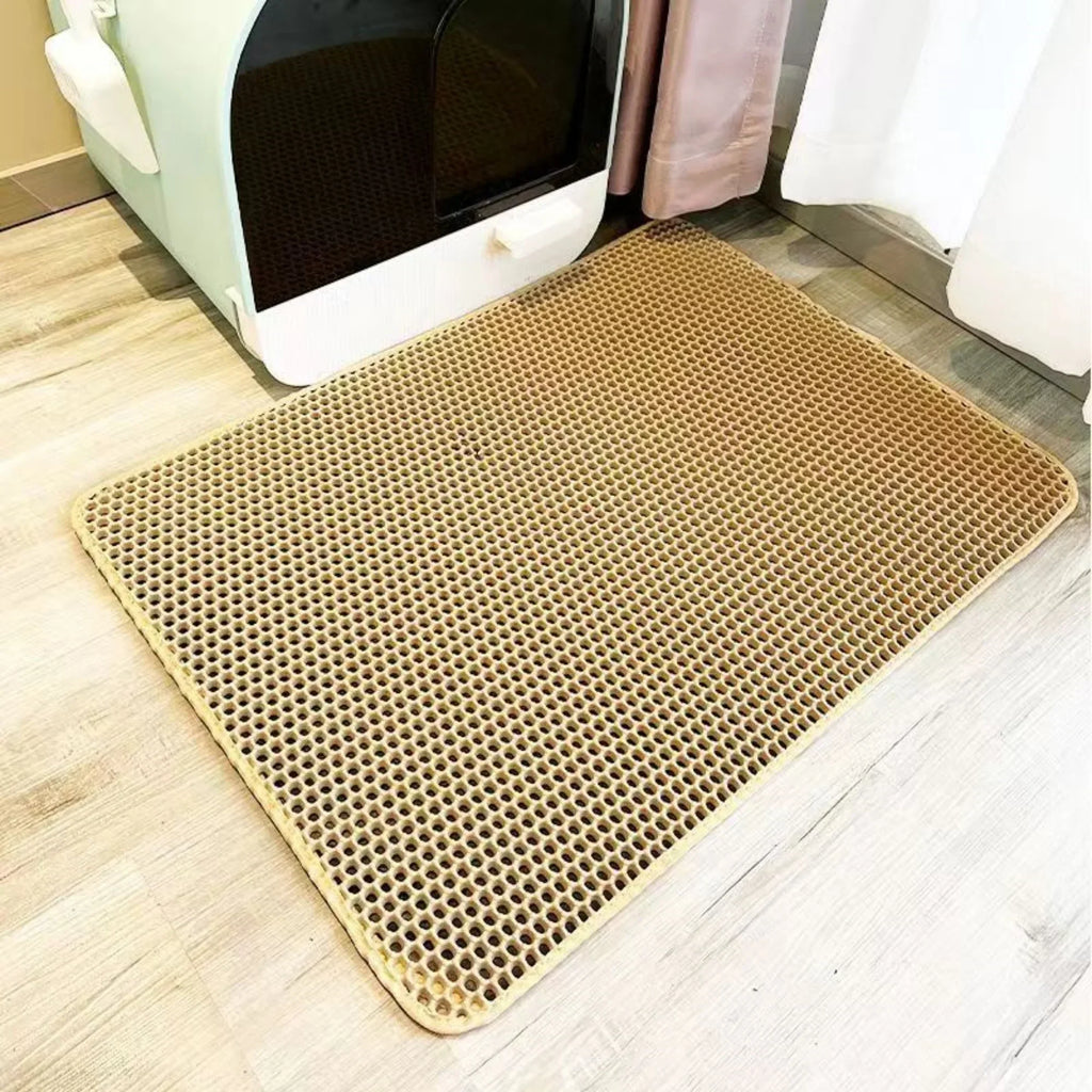 Alfombra para Arena de Gatos Extra Grande – Resistente y Impermeable