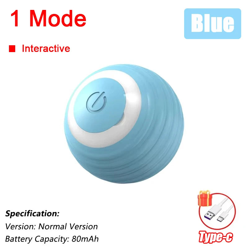Pelota Interactiva Inteligente para Gatos y Perros – Recargable